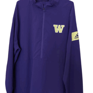 buzo violeta 1/2 cierre Washington  talle L